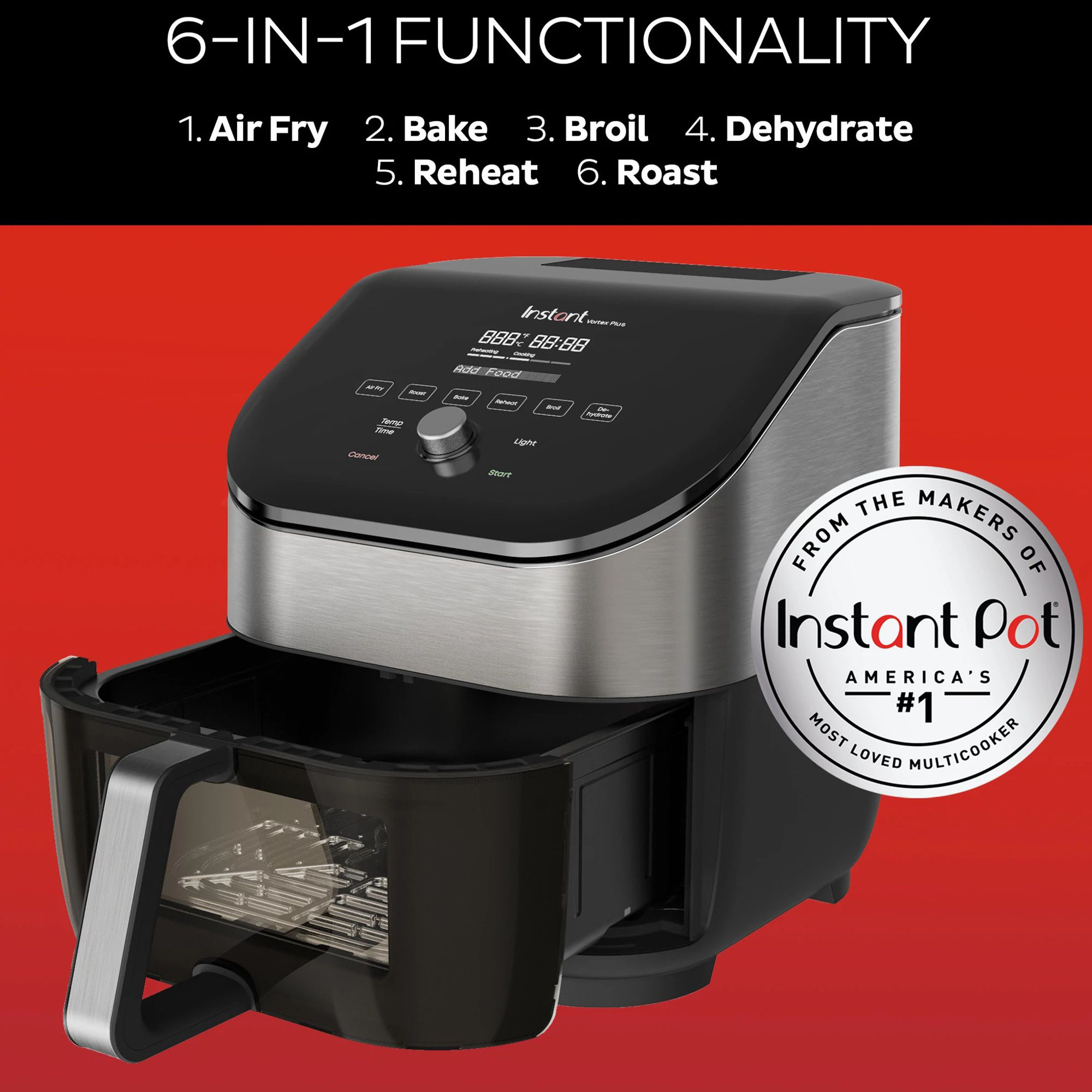 Instant pot 6 quart air online fryer